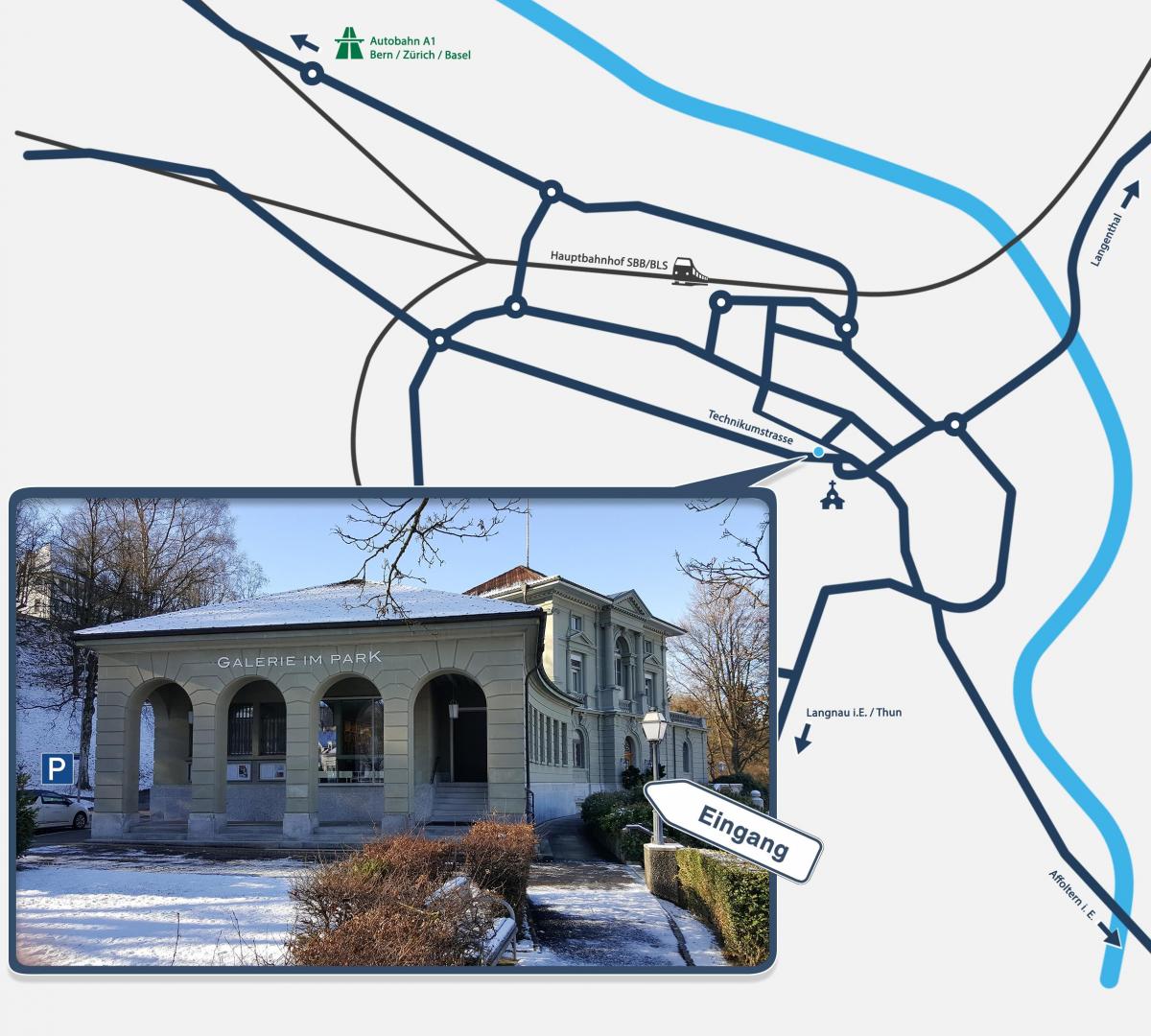 Pentanet Büro BFH in Burgdorf